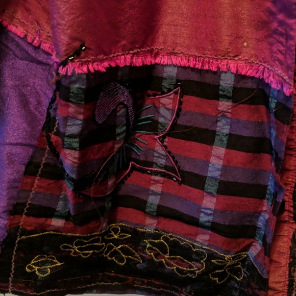 1X Mixed Media Embroidered Jacket - Picture 3 of 12